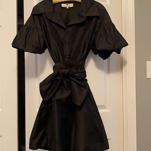 Black cocktail dress.